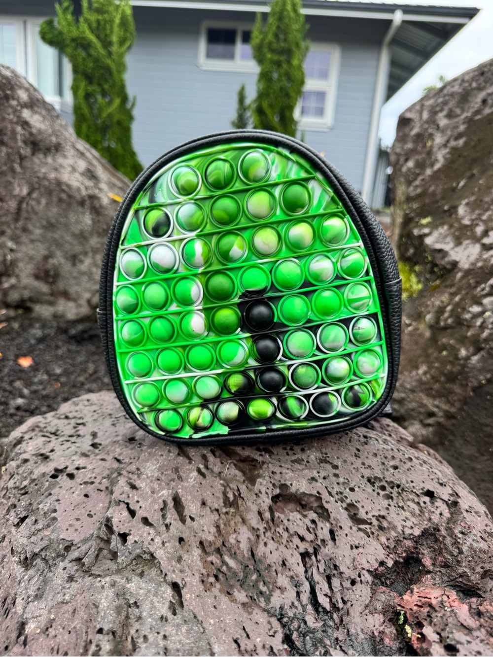 Green Pop It NWOT Mini Backpack Sensory Fidget Bag Kids Backpack